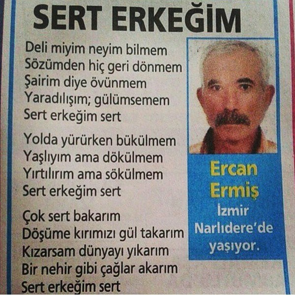 komik siirler kisa
